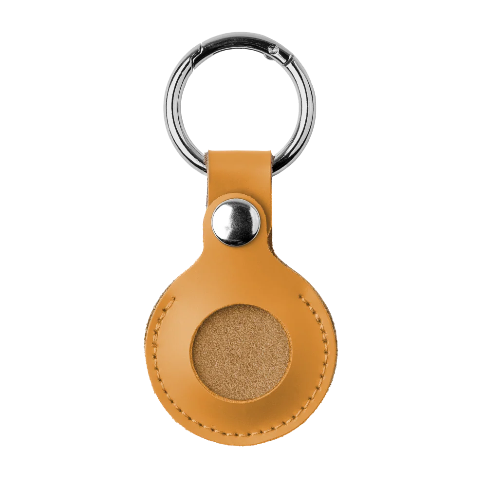 Premium Leather AirTag Keychains - Image 12