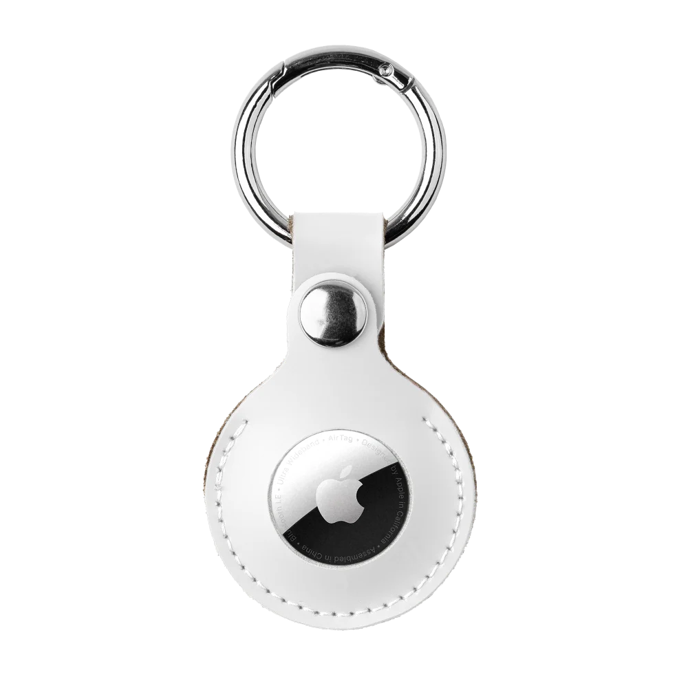 Premium Leather AirTag Keychains - Image 14