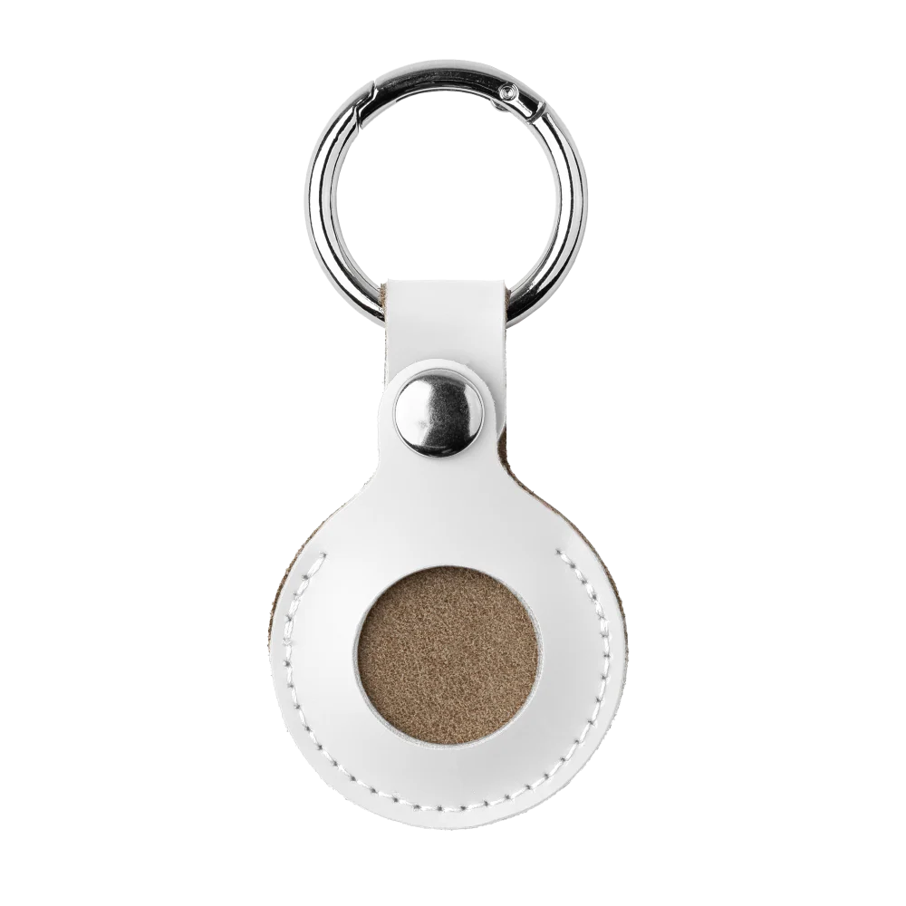 Premium Leather AirTag Keychains - Image 15