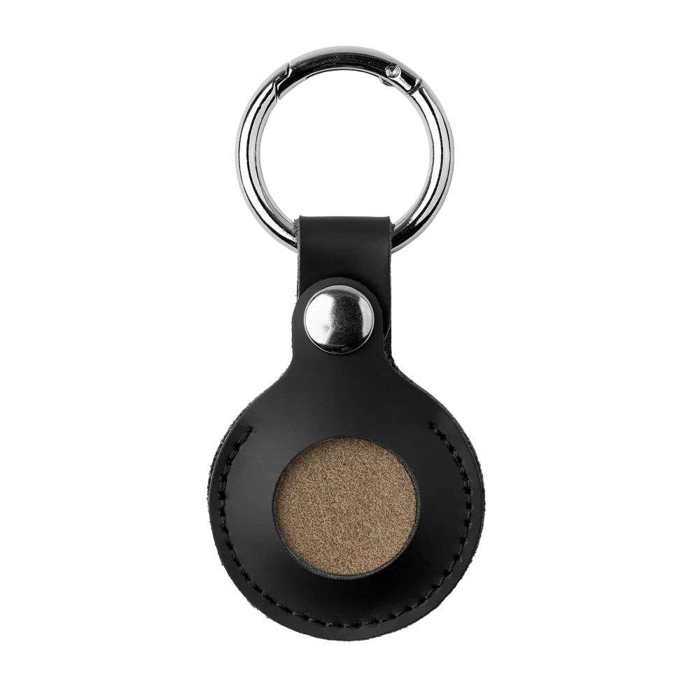 Premium Leather AirTag Keychains - Image 3