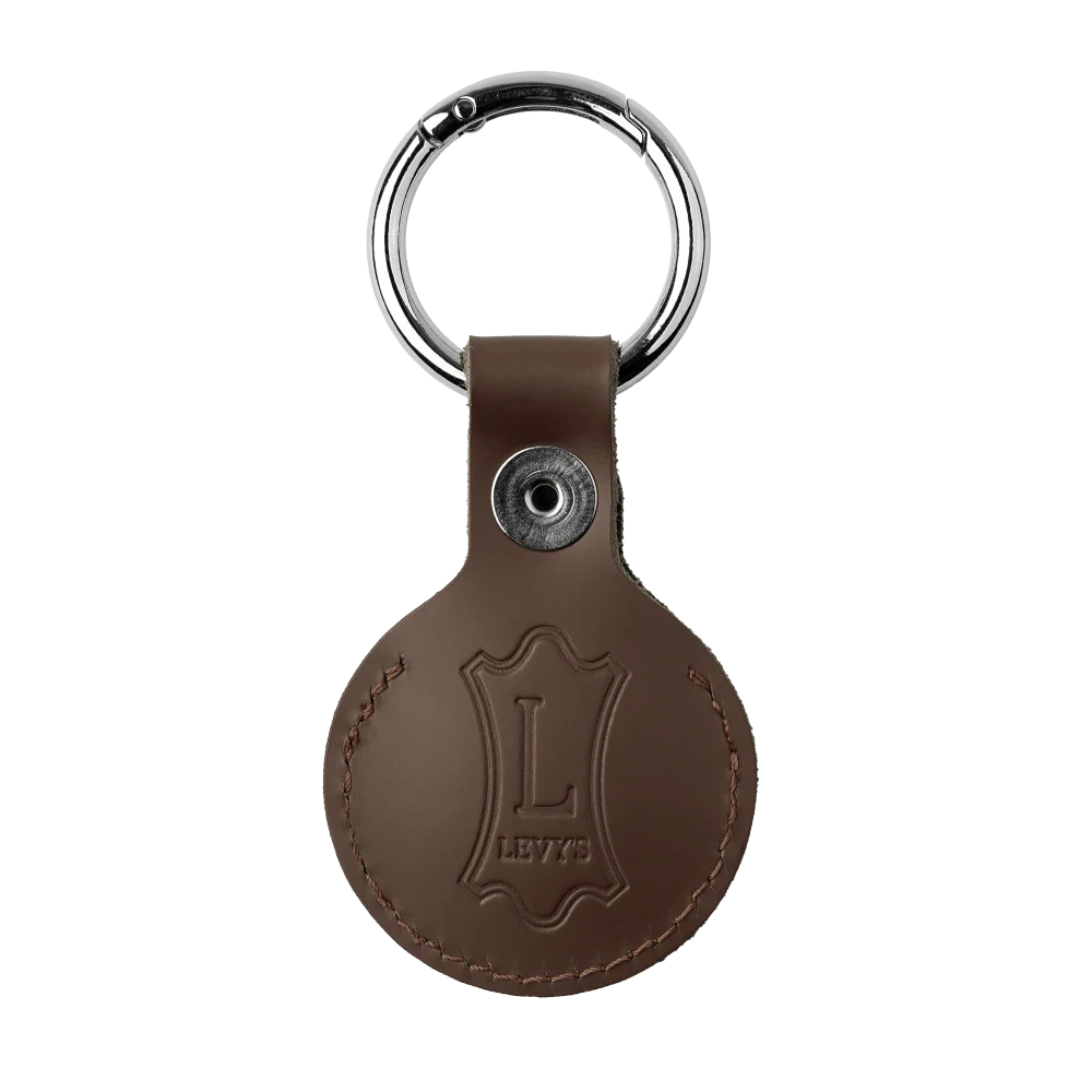 Premium Leather AirTag Keychains - Image 4