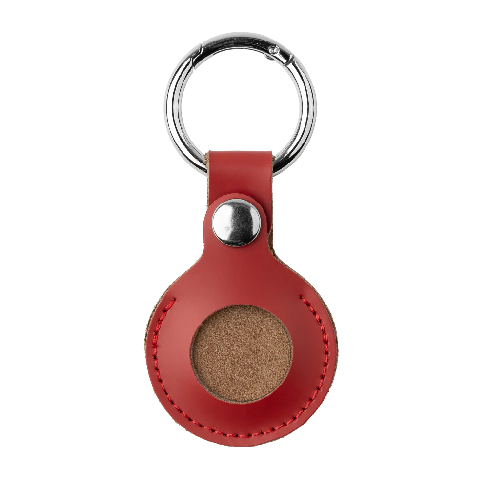 Premium Leather AirTag Keychains - Image 9